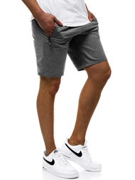Pánske kraťasy Tmavo-sivé JS/XW50