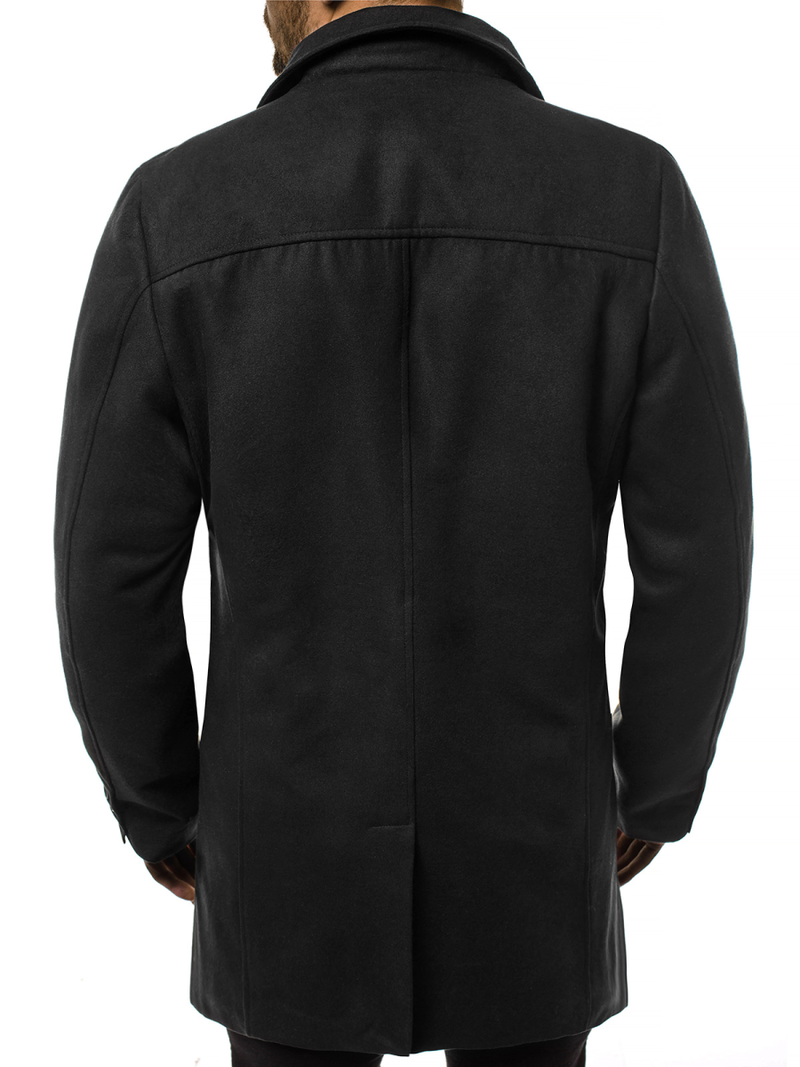 Pánsky kabát Čierny OZONEE N/5922Z