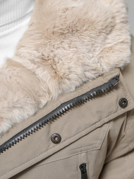 Pánska Zimná Bunda Béžová OZONEE JS/22M315/62