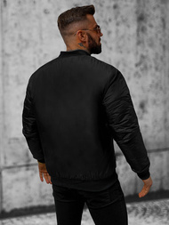 Pánska Bunda Čierna OZONEE JS/AK95Z