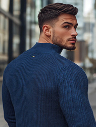 Pánsky Sveter Námornícke Modré OZONEE NB/MM6020/6Z