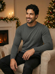 Pánsky Sveter Grafitový OZONEE NB/MMB602/3Z