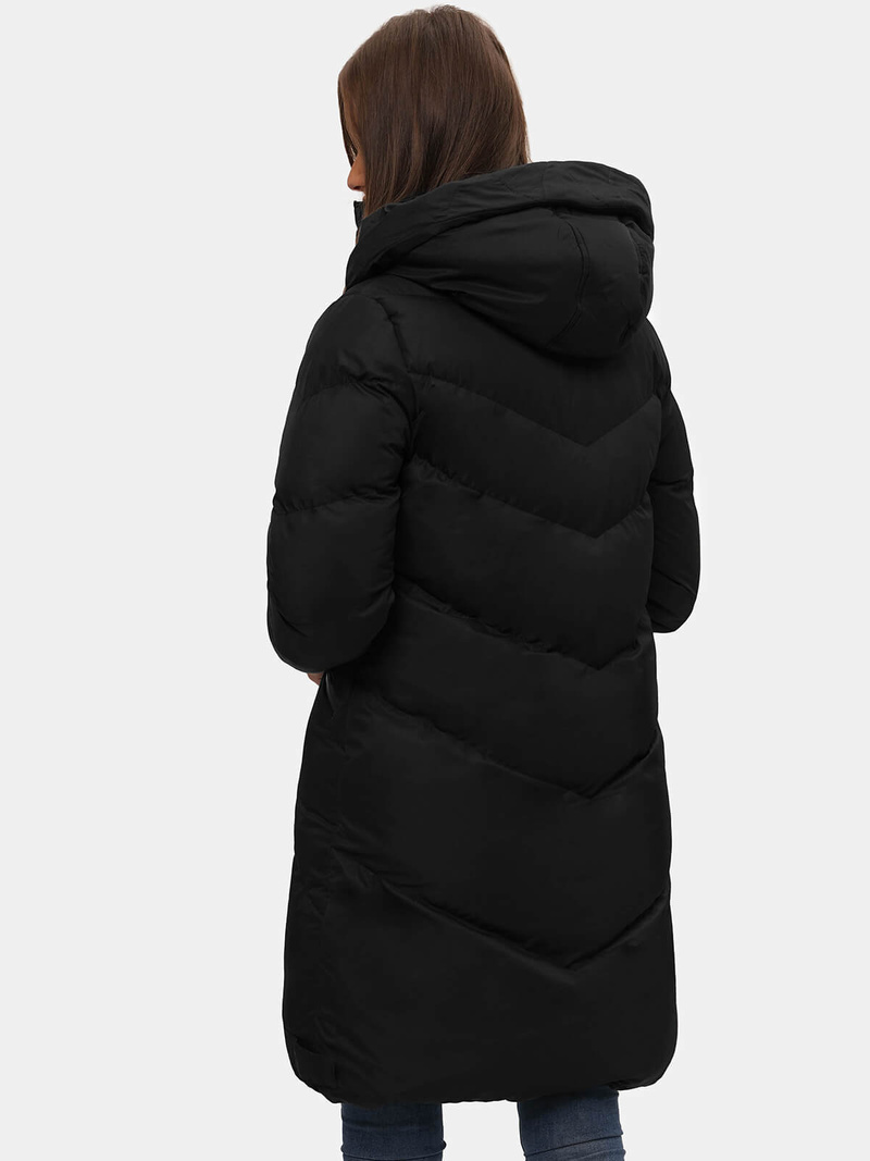 Dámska Zimná Bunda Čierna OZONEE JS/5M733/392