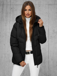 Dámska bunda čierna OZONEE JS/5M3251/392Z