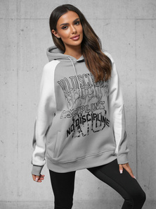 Mikina Sivé OZONEE O/SWE23037Z