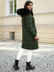 Dámska bunda khaki OZONEE O/W377Z