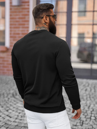 Pánska Mikina Čierna OZONEE O/D7394Z