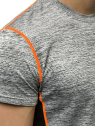 Pánske Tričko Sivé OZONEE JS/KS2104Z