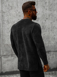 Pánska Mikina Čierna OZONEE O/D7289