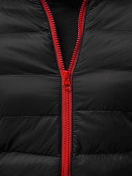 Pánska Bunda Čierna/2 OZONEE JB/JP1111