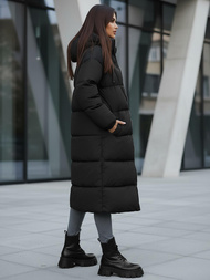 Dámska bunda čierna OZONEE JS/5M3163/392Z