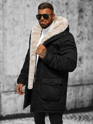 Pánska Zimná Bunda Čierna OZONEE JS/5M120/392