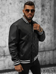 Pánska Bunda Čierna OZONEE O/3A172