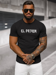 Pánske Tričko Čierne OZONEE O/T7283