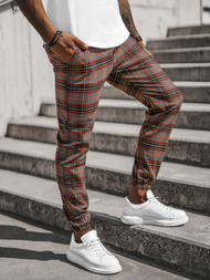 Pánske Chino Nohavice Farebné OZONEE DJ/2284/22Z