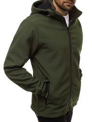 Pánska softshell bunda zelená OZONEE JS/56008Z