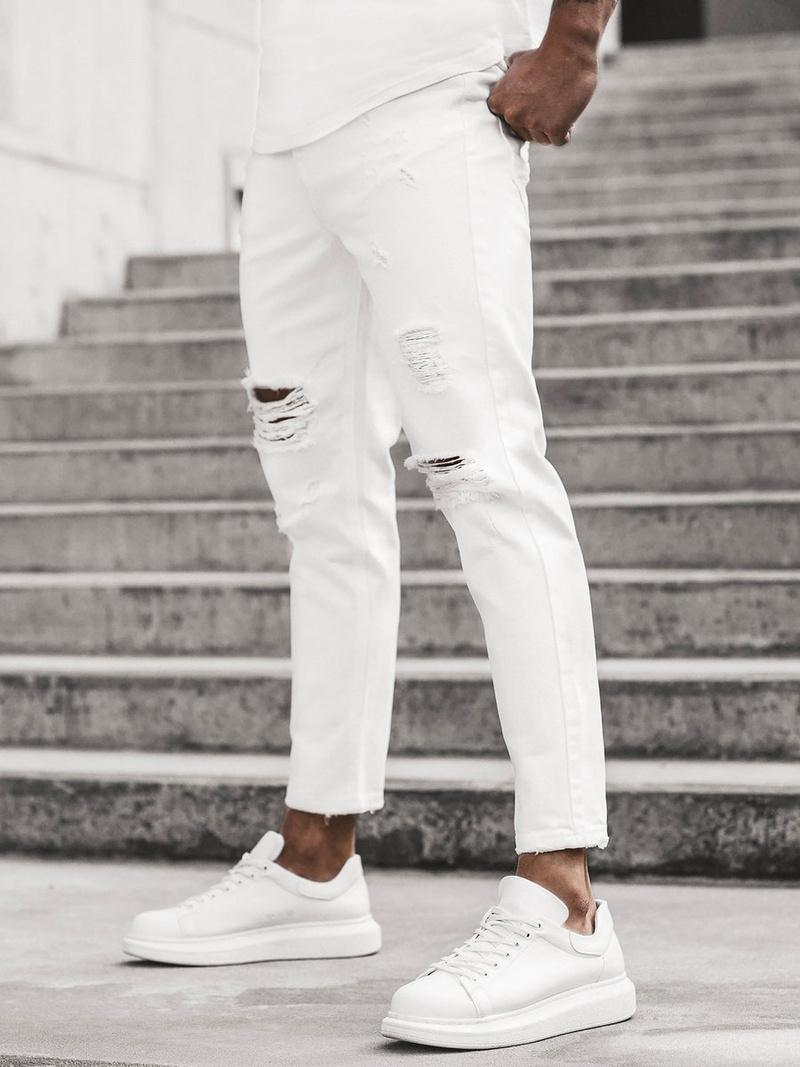 Pánske rifle Biele OZONEE B/55082