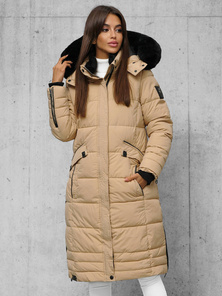 Dámska bunda béžová OZONEE O/W377