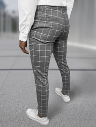 Pánske Chino Nohavice Tmavo-Grafitová OZONEE DJ/5522Z