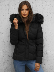 Dámska Zimná Bunda Čierna OZONEE JS/M9057/392Z