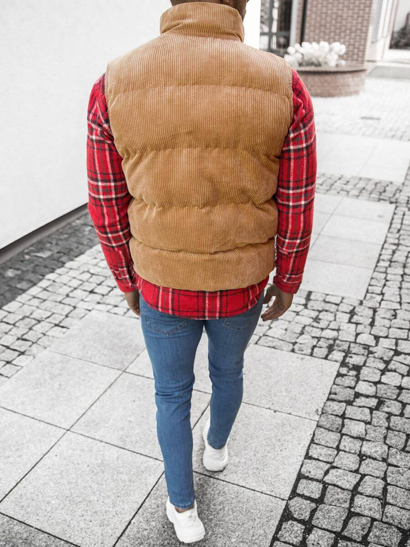 Pánska vesta Camelová OZONEE E/3950