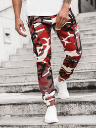 Pánske jogger nohavice nohavice béžový OZONEE O/11102