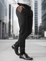 Pánske Nohavice Čierne OZONEE V/5100