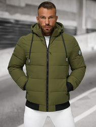 Pánska Zimná Bunda Svetlo-Khaki OZONEE JS/31M5023/62