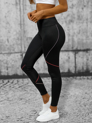 Dámske Legíny Čierne OZONEE O/YY9272