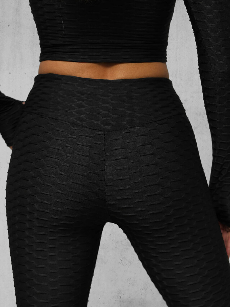 Dámska dvojdielna tepláková súprava Čierna OZONEE O/22060Z