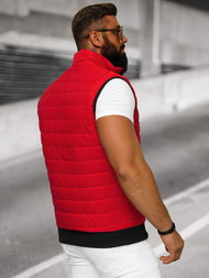 Pánska Vesta Červená OZONEE JS/MY77Z