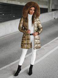 Dámska Bunda Zlato OZONEE JS/16M9120/403Z