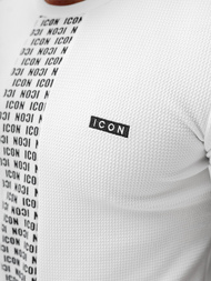 Pánske Tričko Biele OZONEE O/B1211