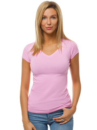 Dámske Tričko Svetlo ružové OZONEE BT/71319A