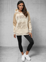 Mikina Béžová OZONEE O/SWE23037Z