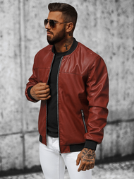 Pánska Bunda Bordová OZONEE N/6705/7Z