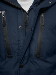 Pánska Bunda Námornícka Modrá OZONEE JS/5M771/215