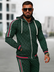 Pánska Tepláková Súprava Zelený OZONEE O/FF5111AB