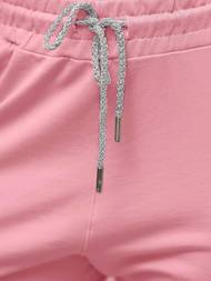 Dámska dvojdielna tepláková súprava ružová OZONEE O/12113Z