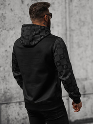 Pánska Mikina Čierna OZONEE O/B265