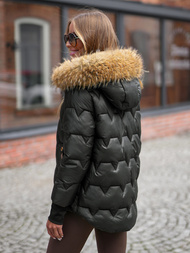 Dámska Zimná Bunda Čierna OZONEE JS/5M3337/392