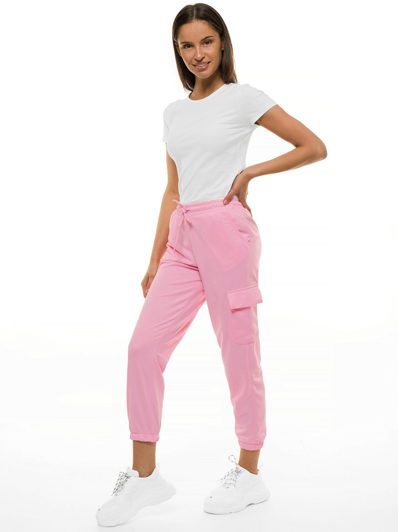 Dámske tepláky Svetlo ružový OZONEE O/MB2001/21