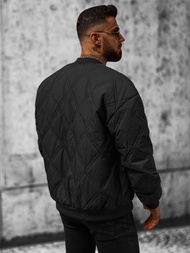 Pánska Bunda Čierna OZONEE JS/84M3020/392