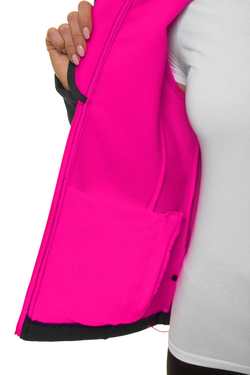 Dámska Bunda Softshell Čierna OZONEE JS/HH027/1