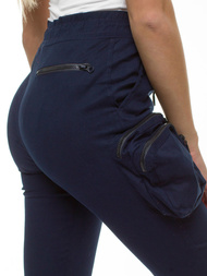 Dámske jogger nohavice Námornícke Modré OZONEE O/802