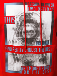 Pánska Mikina Červená OZONEE B/20402010