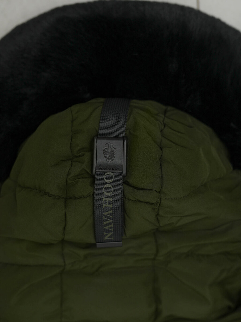 Dámska bunda khaki OZONEE O/W377Z