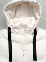 Dámska bunda ecru OZONEE JS/5M3251/281