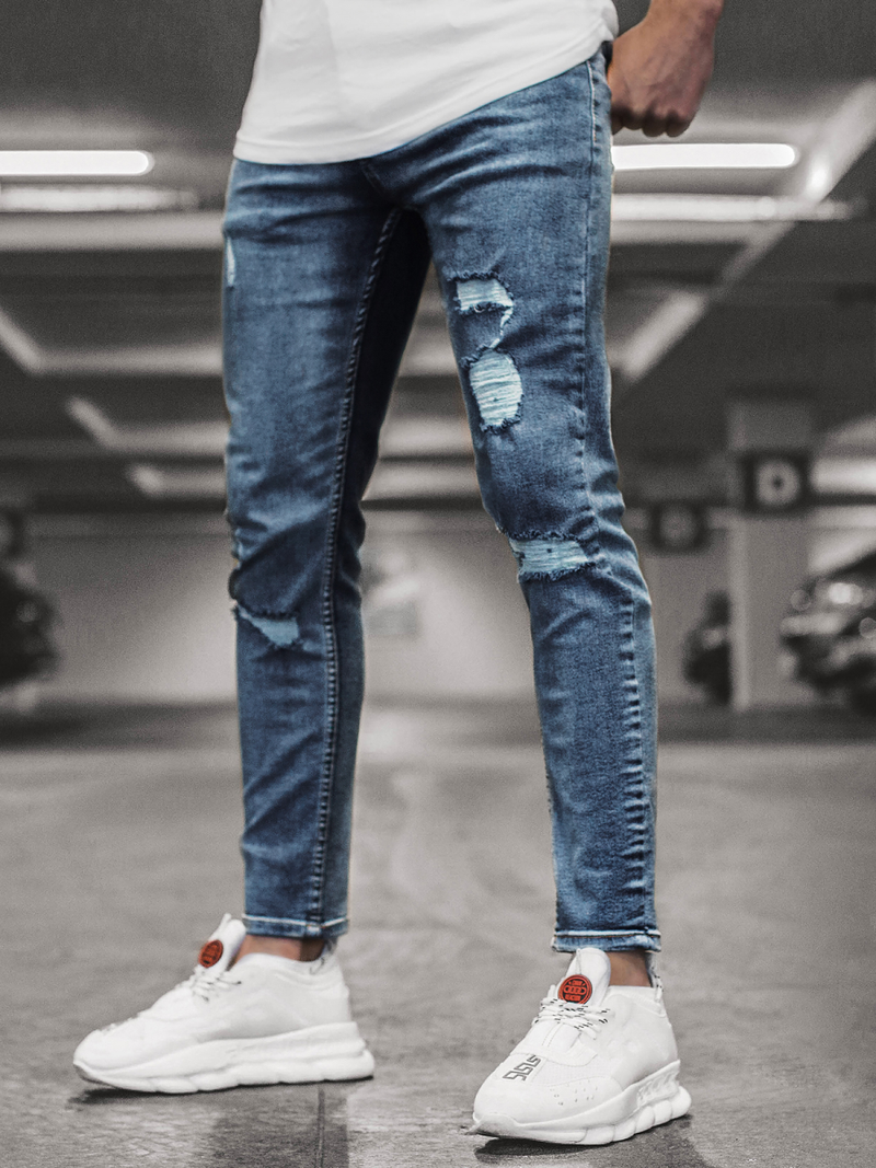 Pánske rifle modré OZONEE DP/521