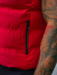 Pánska Vesta Červená OZONEE JS/5M758/270